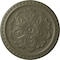 Ekena Millwork Emeryville Ceiling Medallion, Hand-Painted Spartan Stone, 16 7/8"OD x 5/8"P CM16ERSSF - alternate 1